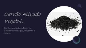 Carvão Ativado vegetal 2 x 4 ( 25 Kg. ) - Chile Brasil