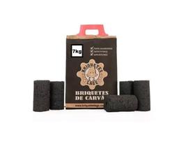 Carvão de Briquete Gourmet saco com 7KG