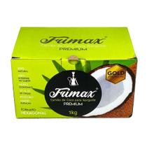 Carvão De Coco Hexagonal Fumax Caixa 1kg O Melhor Com Nota Fiscal