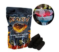Carvão De Coco Hexagonal Pacote 250g Premium Karv 12 Carvões