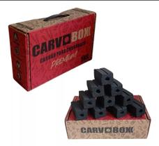 Carvão Ecológico Caixa 5kg Para Churrasco Sem Fumaça + Calor - Carvoboxx