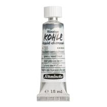 Carvão Líquido Pintura Kohle Schmincke 15ml Grape Seed Black