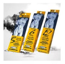 Carvão para Desenho Corfix - Kit C/ 03 - Fino Médio Grosso