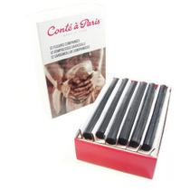 Carvão Para Desenho Fusain 12 Barras Graduadas Conté à Paris Carvão Para Desenho Fusain 12 Barras Graduadas Conté à Paris