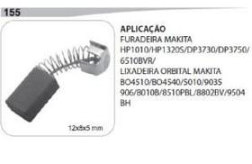 Carvao para furadeira makita 1010 (par) madfix