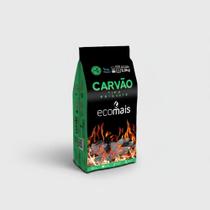 Carvão Premium Briquete Ecológico 2,5kg e 4kg Ecomais