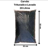 Carvão Triturado E Lavado 5kg Para substrato Rosas Do Deserto suculentas Orquídeas 20 litros