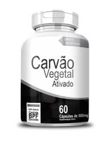 Carvão Vegetal 500 Mg 60 Cápsulas Carvão Vegetal 500 Mg 60 Cápsulas