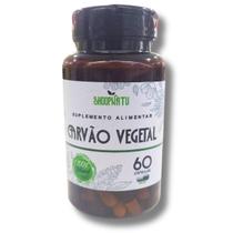 Carvão Vegetal 500Mg 60 Capsulas - ShoopNatu