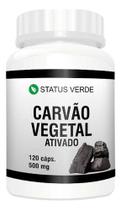 Carvão Vegetal Ativado 120 Cáps - Status Verde - Original