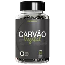 Carvão Vegetal Ativado Puro Suplemento Alimentar Natunéctar Legitimo Mineral Pó Original 60 Cápsulas