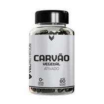 Carvão Vegetal Ativado Veli Nutrition 60 Cápsulas