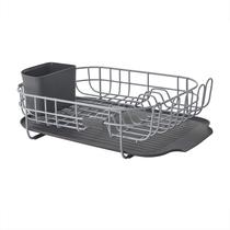 Carvão vegetal de aço carbono de baixo perfil Dishrack KitchenAid