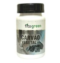 carvão vegetal em capsula suplemento