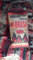 Carvão Vegetal ESPECIAL KI-BRASA 100% Eucalipto Pacote de 1,5 KG