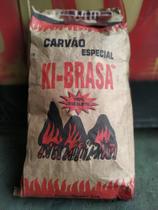 Carvão Vegetal ESPECIAL KI-BRASA 100% Eucalipto Pacote de 4 KG