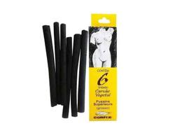 Carvao Vegetal Grosso Para Desenho Corfix C/ 6 Unidades Fusains