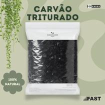 Carvão Vegetal Triturado 6Lts para Substrato, Orquídeas, Drenagem, Filtragem e Jardinagem Orgânica