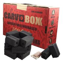 Carvoboxx 5kg Não faz fumaça ideal para apartamento Carvão briquete