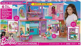 Casa - Barbie Plastico Malibu (HCD50) MATTEL