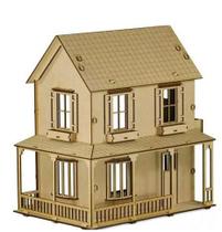 Casa Boneca Modelo C2 para Polly, Barbie Pocket e Similres