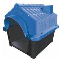 Casa Cachorro Grande Raça N4 Desmontável Azul 50cm Casa Cachorro Grande Raça N4 Desmontável Azul 50cm