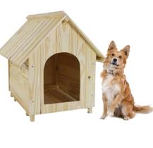 casa cachorro pet madeira 50x45 casinha cachorro pequeno - Shoppingnet