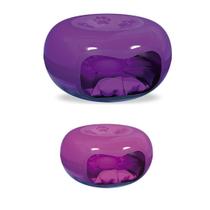 Casa cama para Gato Formato Donuts rosquinha Lilas MECPET Casa cama para Gato Formato Donuts rosquinha Lilas MECPET