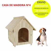 Casa Casinha De Madeira De Pinus Para Cachorros(cães)nº4 - MADEIRA PINUS