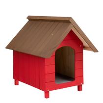 Casa casinha de Madeira para Cães Pet Cachorro N4