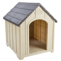 Casa Casinha para Cachorro Média Resistente Impermeável Fácil Montagem Syberflex