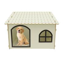 Casa Casinha Pet de luxo para Cães gatos - Média Casa Casinha Pet de luxo para Cães gatos - Média