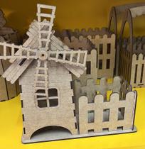 Casa chá MDF Casa chá MDF