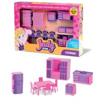 Casa Completa Judy Com Quarto Cozinha e Sala Brinquedo - Samba Toys