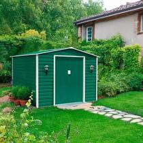 Casa Container Aco Galvanizado 213x127x195 Cm Verde Casa Container Aco Galvanizado 213x127x195 Cm Verde