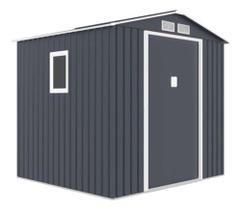 Casa Container Depósito De Aço 213x127x205 Cm - Importado Casa Container Depósito De Aço 213x127x205 Cm - Importado