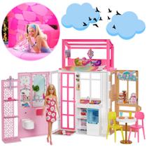 Casa Da Barbie Glam Com Boneca New House Mattel Original