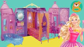 casa da barbie secret door portal secreto casa aberta 76cm - mattel