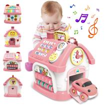 Casa de Aprendizagem Montessori Ming You 6 em 1 - Brinquedos Educativos para Crianças +1 Ano