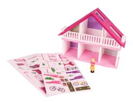 Casa de Boneca Barbie Multifuncional - Tamanho Menor - Cores Variadas