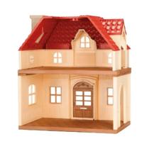 Casa De Bonecas Em Três Andares Com Mobiliário Para Meninas, Modelo De Animal Rena, Cozinha De