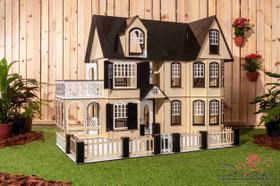 Casa de Bonecas Escala Barbie Modelo Stefannie Crem - Darama