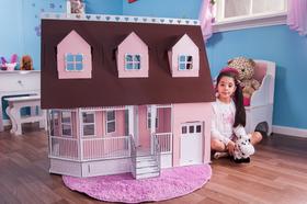 Casa de Bonecas Escala Barbie Modelo Victoria Princesa - Darama