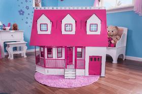 Casa de Bonecas Escala Barbie Modelo Victoria Sonhos - Darama