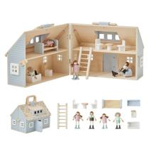 Casa de bonecas Olivia's Little World Casinha de madeira pitoresca