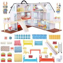 Casa de bonecas Sunny Days Honey Bee Acres Buzzby Farmhouse 38 cm Casa de bonecas Sunny Days Honey Bee Acres Buzzby Farmhouse 38 cm