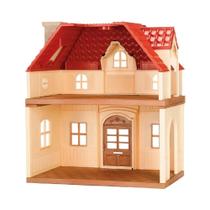 Casa De Família De Animais De Coelho De Floresta Em Miniatura, Móveis De Brinquedo Para Casa De