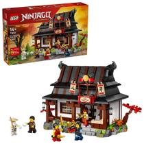Casa do ferreiro lego ninjago 15 aniversario das quatro armas 1259 peças 71858