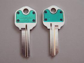 Casa e escritório Key Hillman ColorPlus KW-1 Green (pacote com 5)