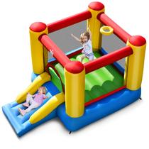 Casa Inflável BOUNTECH com Escorregador 198x252x158 cm
